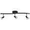 Access Lighting Cobra, 3 Light LED SemiFlush Spotlight, Black Finish 52203LEDDLP-BL - alternate 1